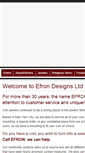 Mobile Screenshot of efrondesigns.com