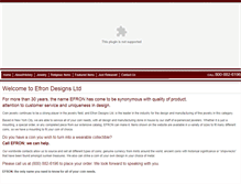 Tablet Screenshot of efrondesigns.com